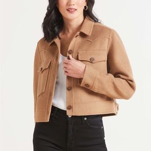 Rails Easton tan cropped jacket